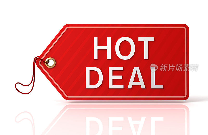 HOT DEAL购物标签